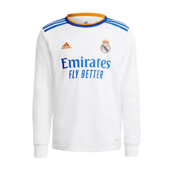 Tailandia Camiseta Real Madrid Replica Primera Ropa ML 2021/22